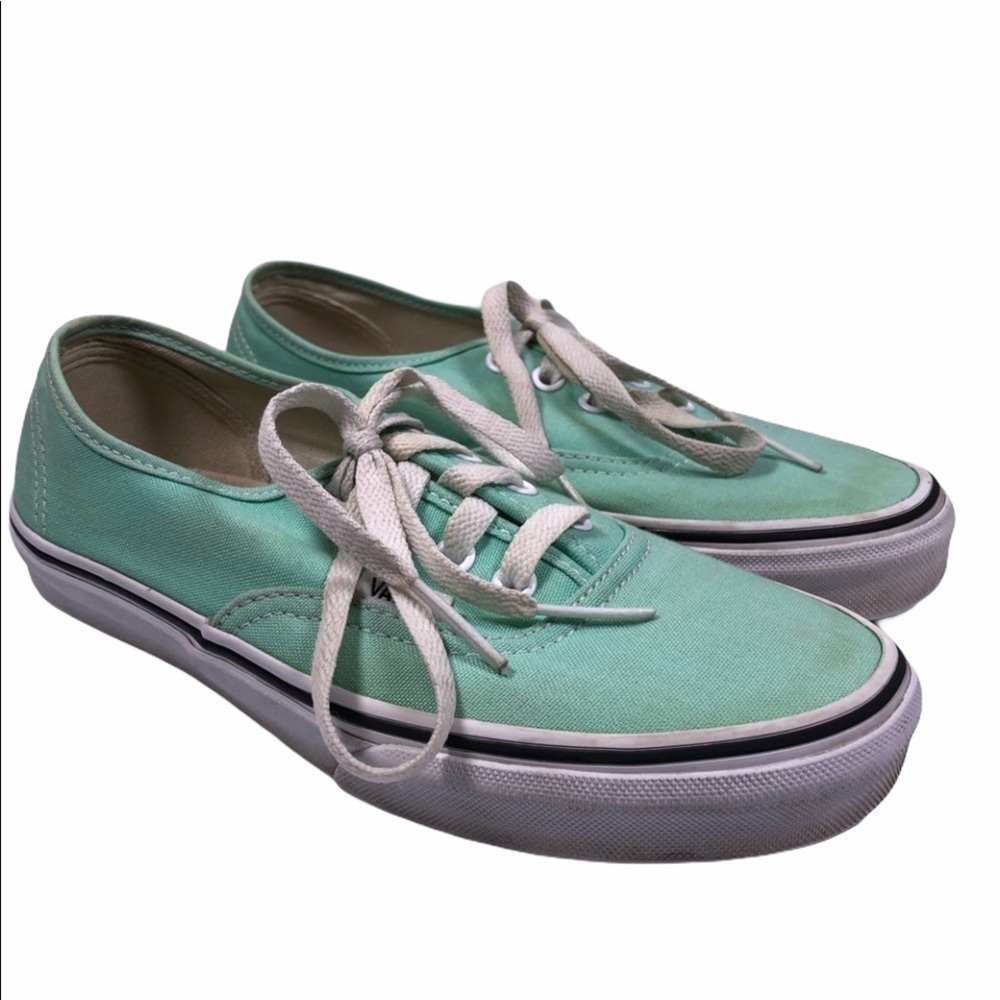Vans Seafoam Green Women’s Sneaker Tennis Shoes